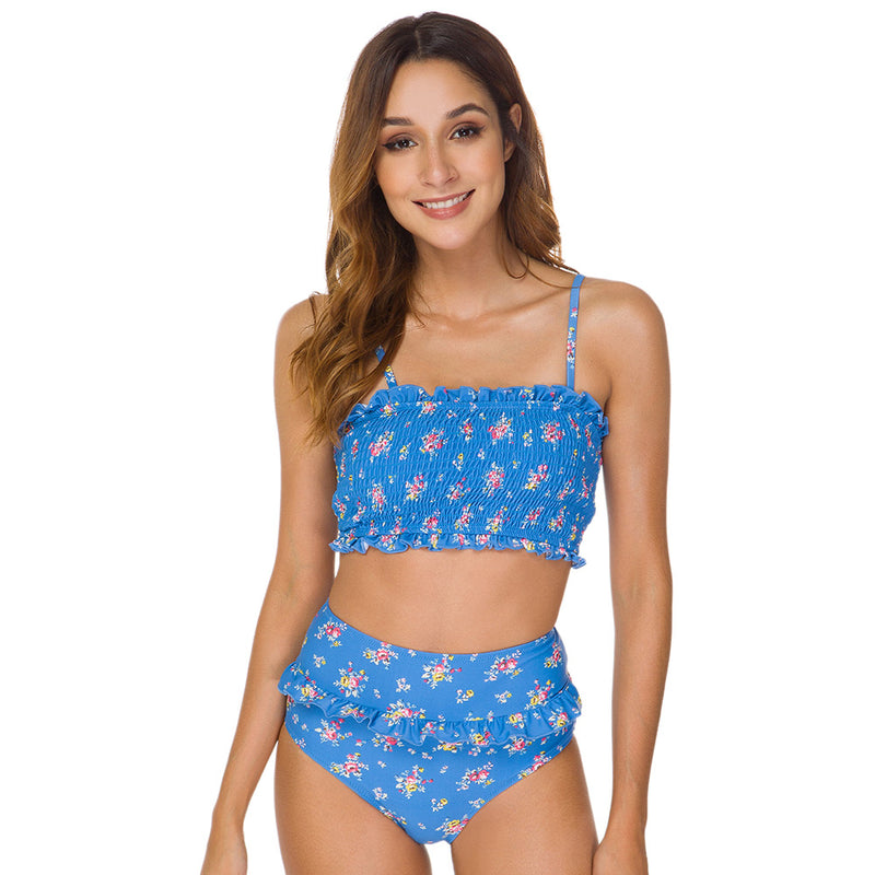 Blue Bouquet Bikini