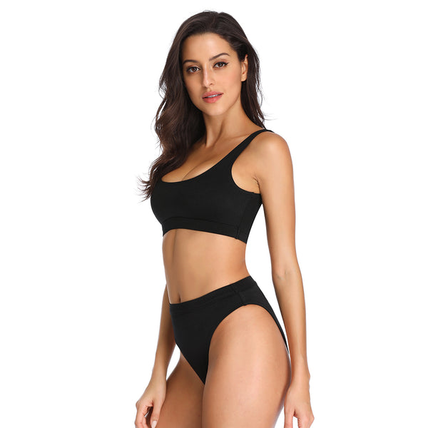 Low Scoop High Cut Bikini