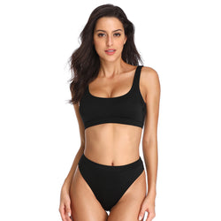 Low Scoop High Cut Bikini